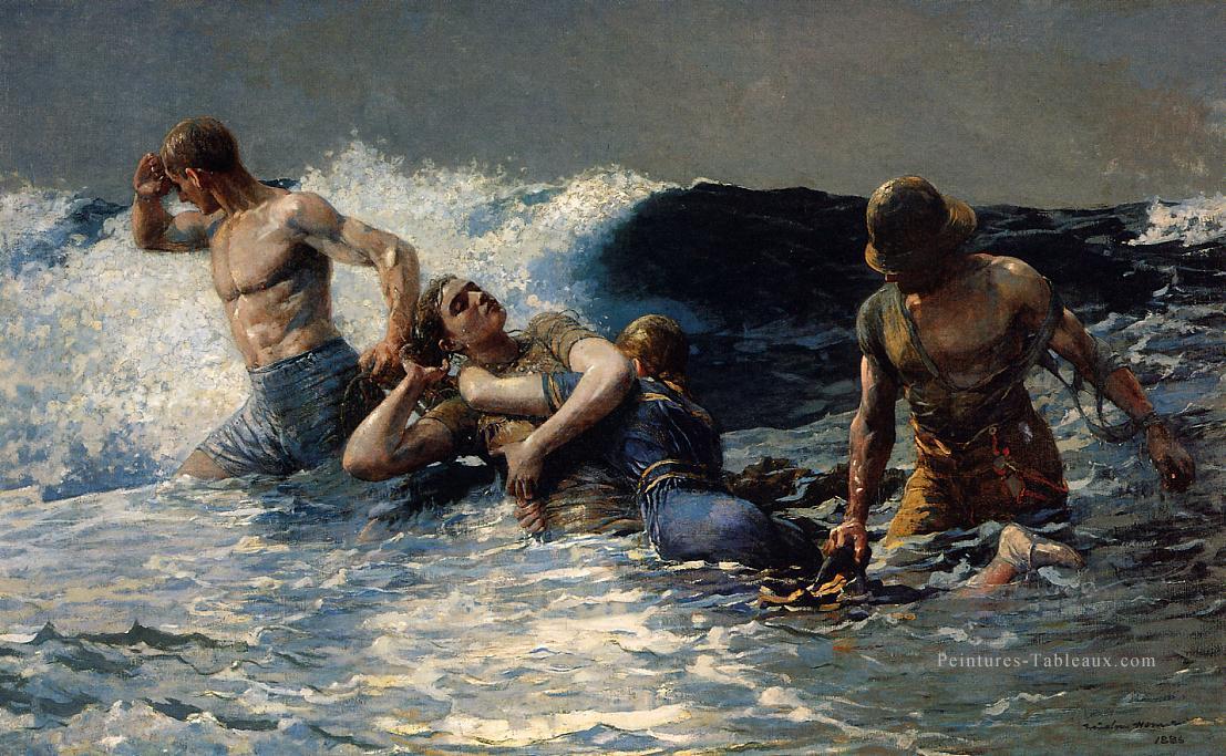 Sous la direction de Winslow Homer 1886 réalisme marine peintre Winslow Homer Peintures à l'huile